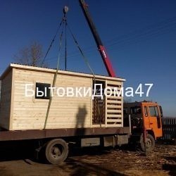 Доставка хозблока с дровником