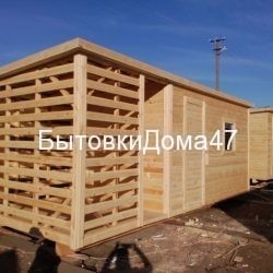 хозблок дровянник