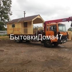 хозблок с верандой