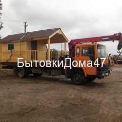 садовый мини домик с верандой
