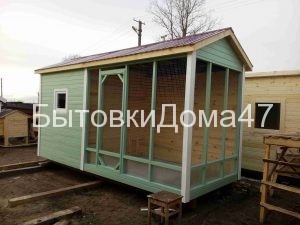 красивый курятник на 15-30 кур