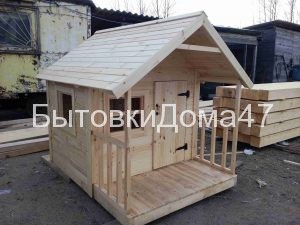 игровой домик из дерева