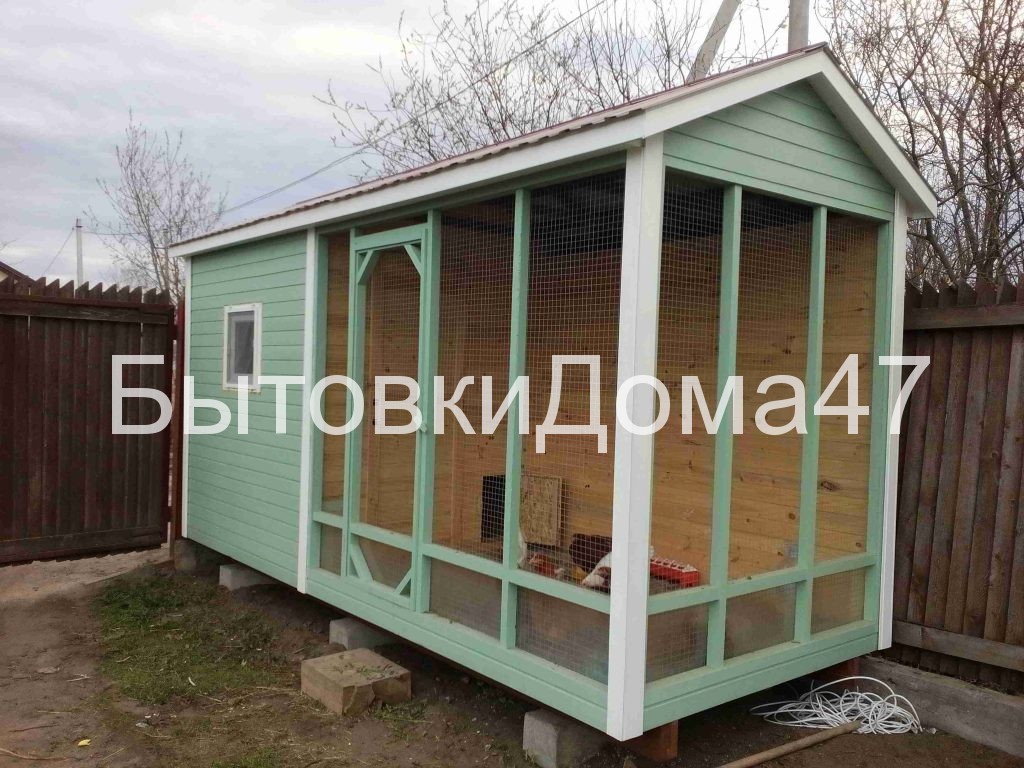 курятник для несушек "ЛЮКС"