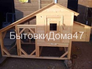 Небольшой бюджетный курятник