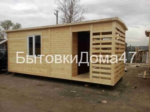 хоздлок со сборкой на участке