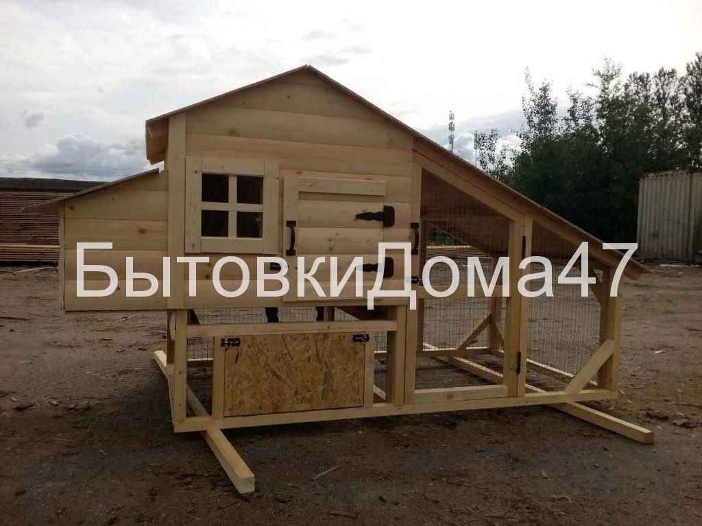 курятник теплый для кур