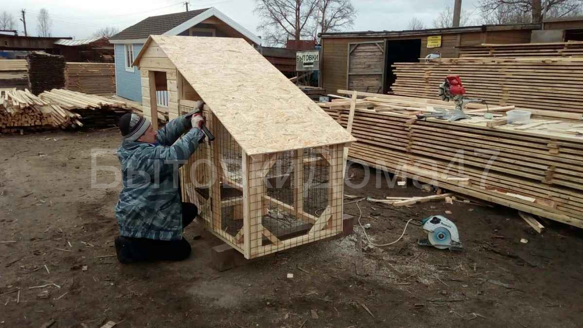 строительство курятника