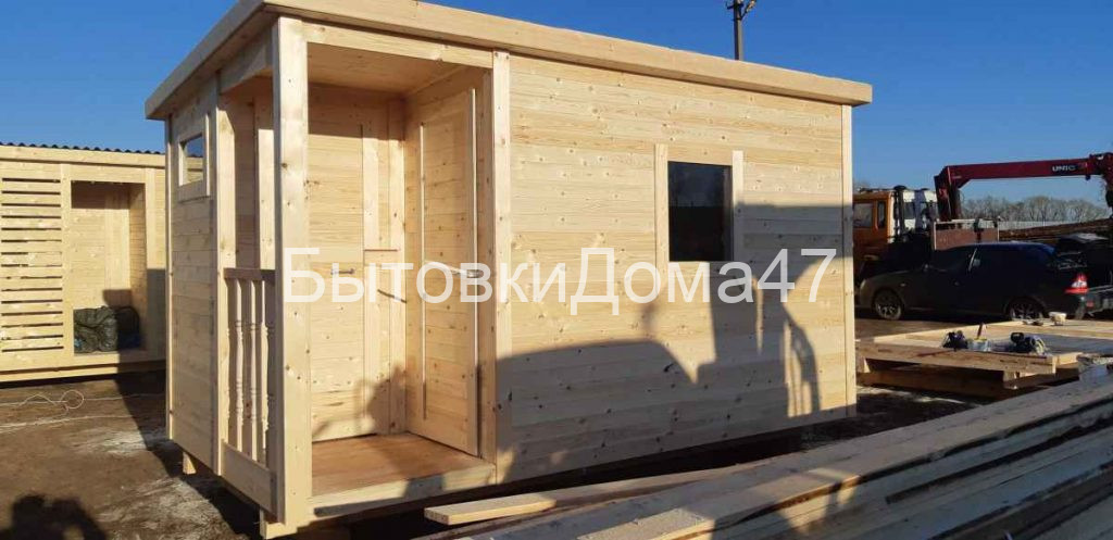 садовый домик с туалетом