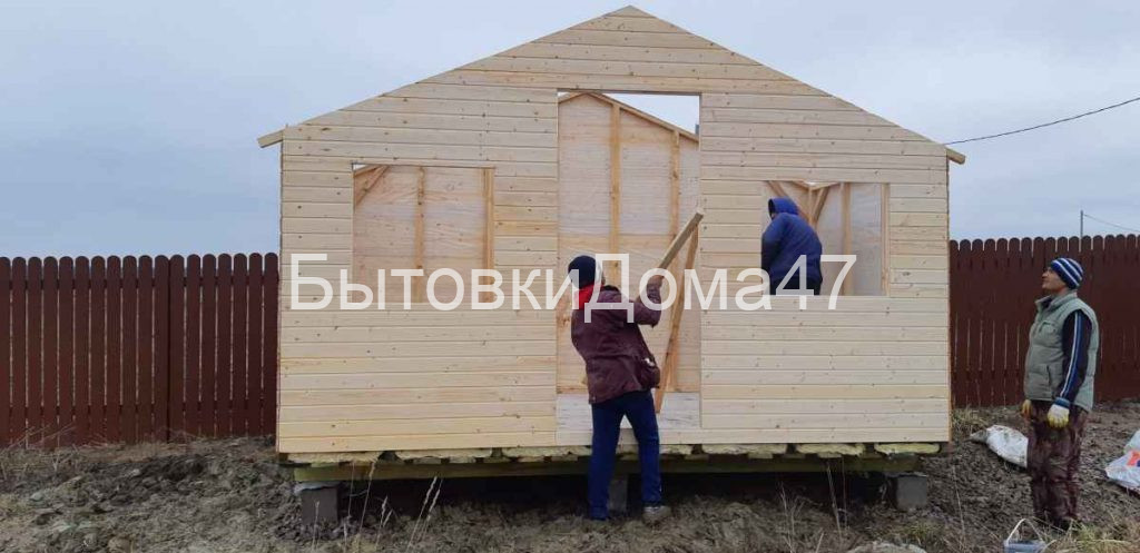 строительство хозблока
