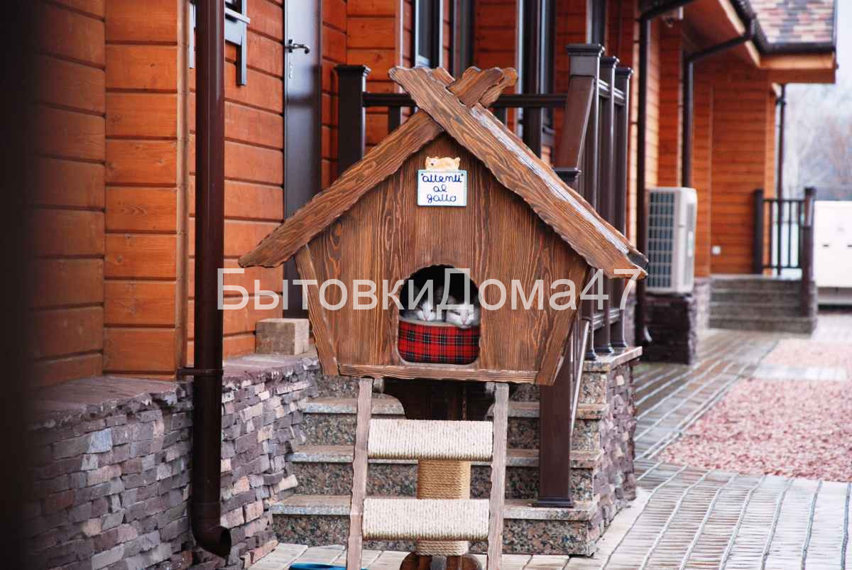 Домики для животных – комфортные условия в любую погоду